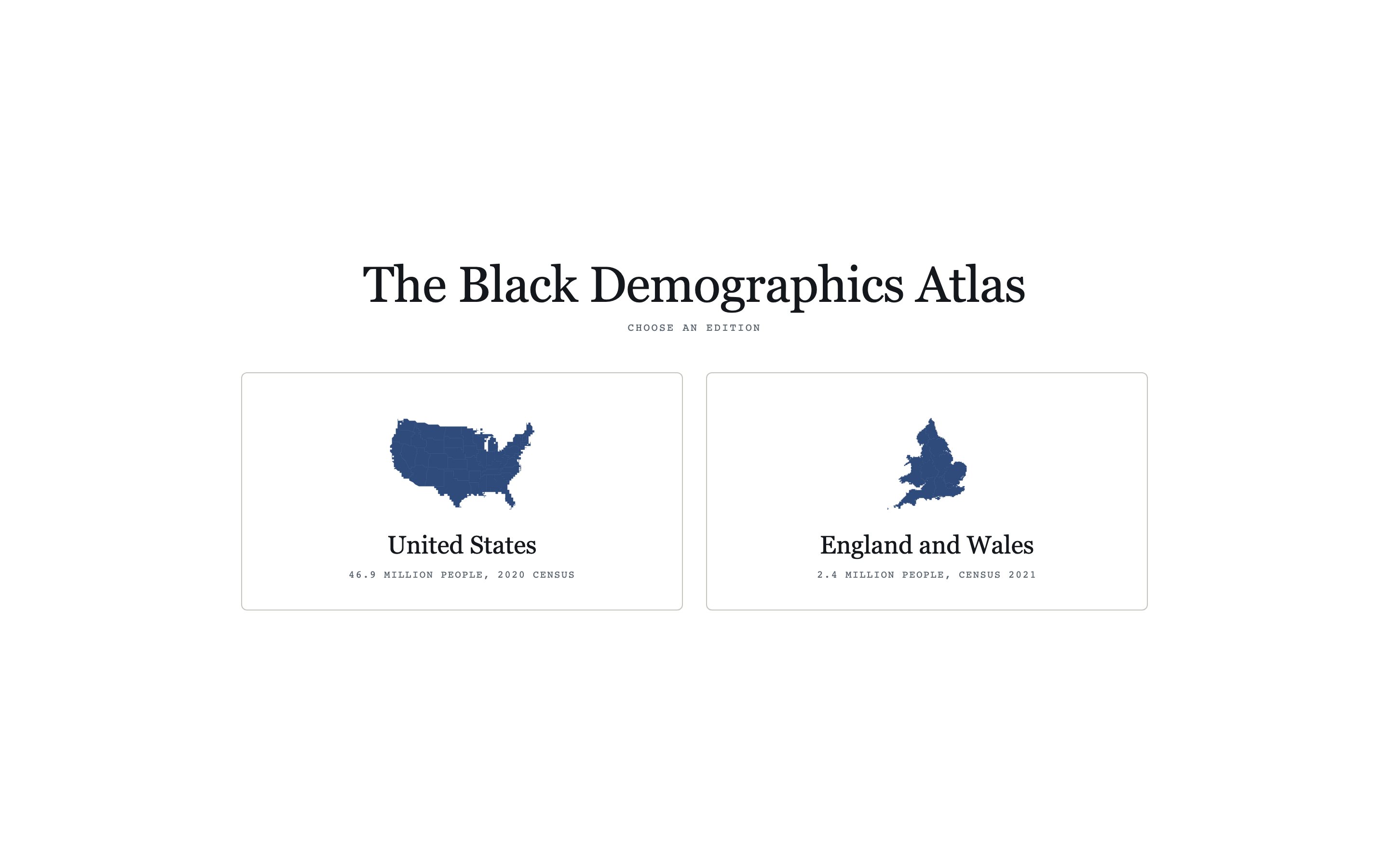 Screenshot of the BlackInfo website