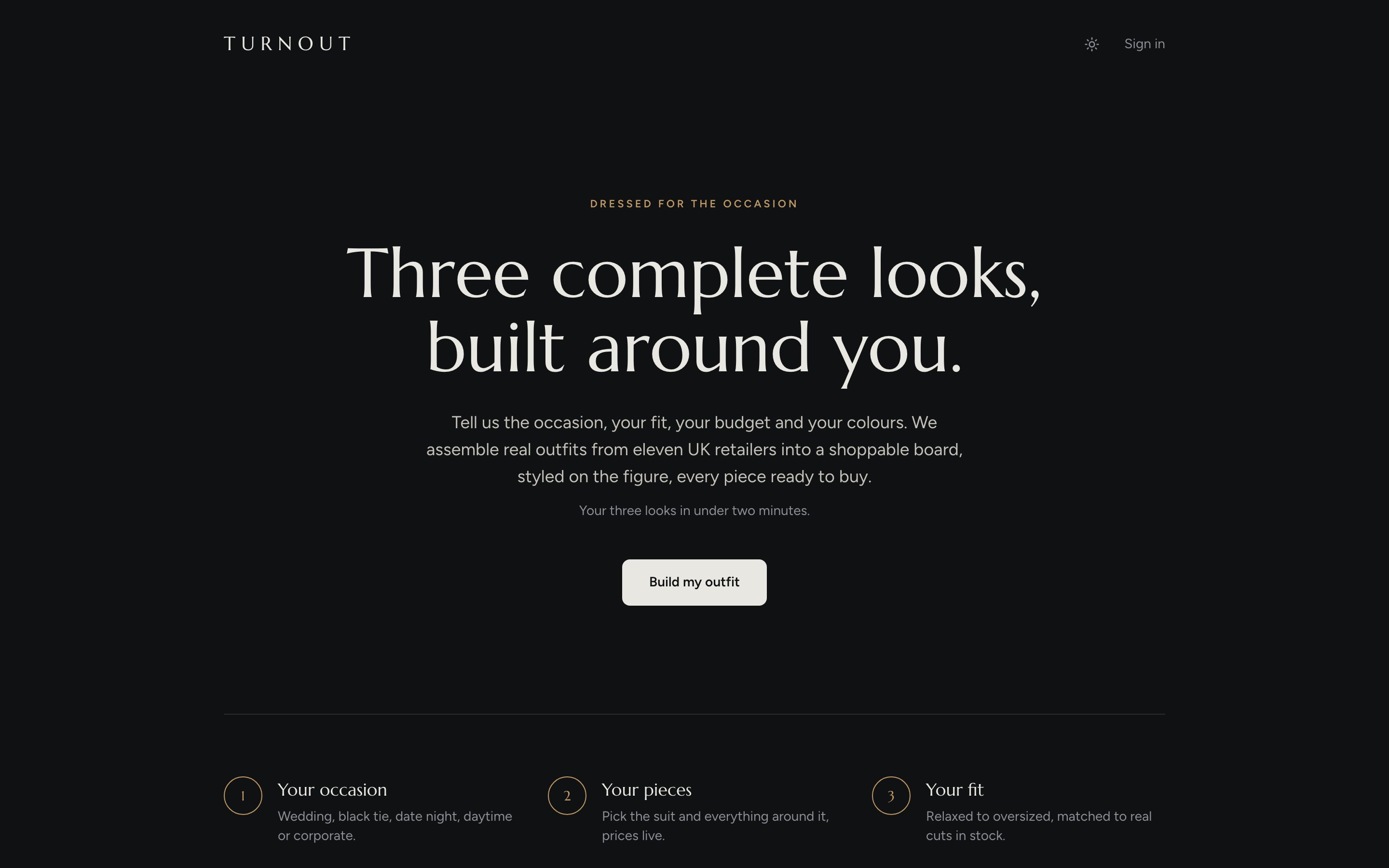 Screenshot of the MyNextFit website